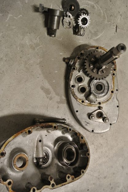 BSA B33 växellåda i demonterbart skick. - Bild 9
