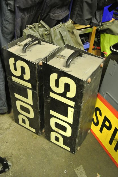 Polis, varnings ljus.