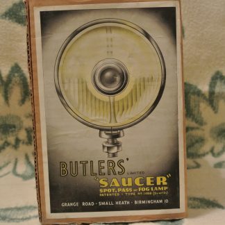 Strålkastare, Butlers saucer lamp