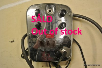Radiopanel till R60-R69 polismodell