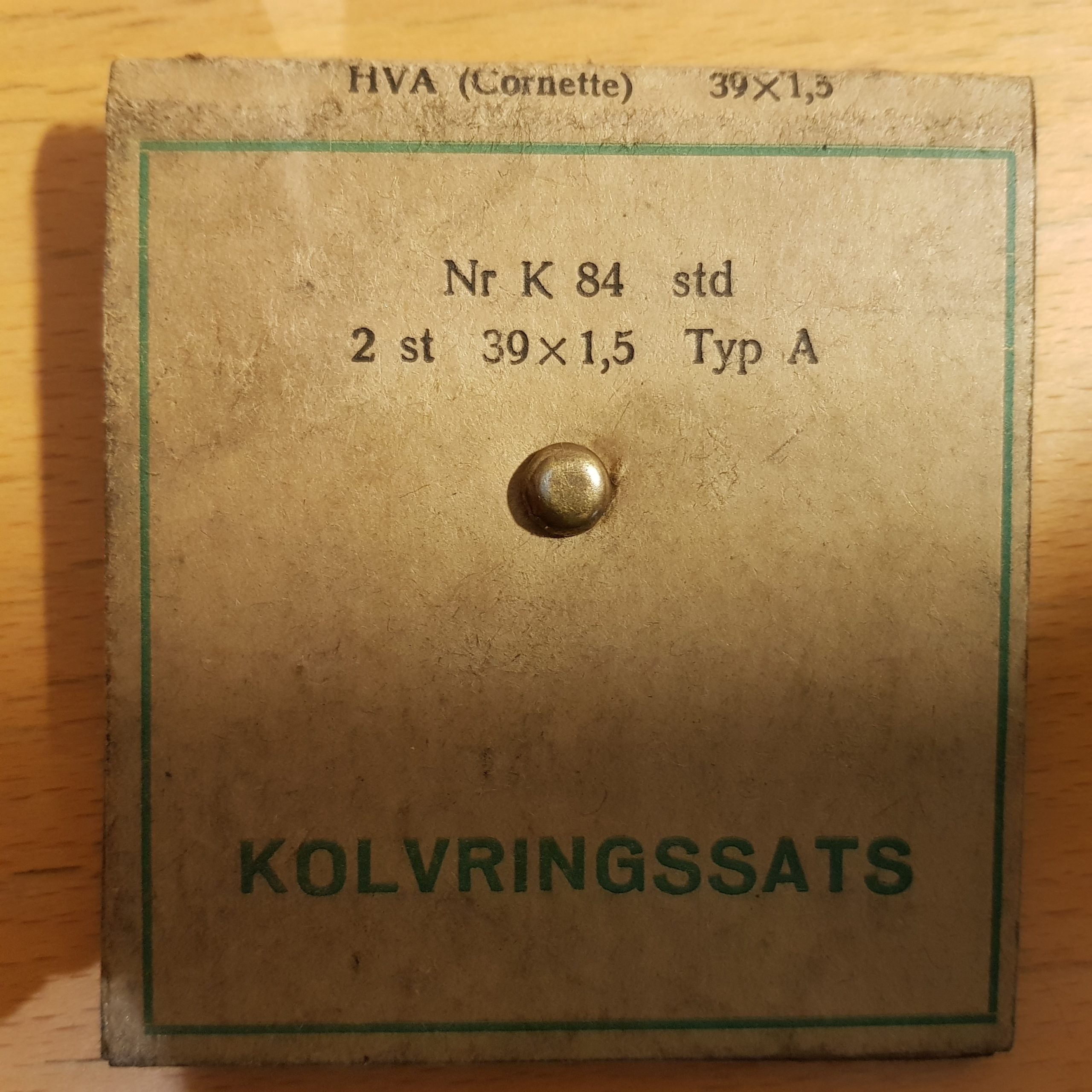 Kolvringssats till HVA Cornette